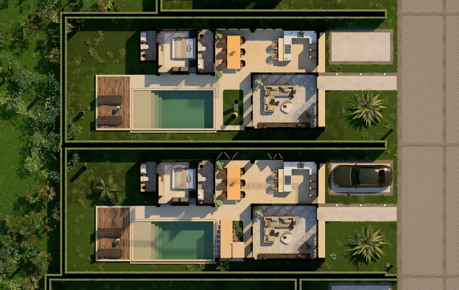 Villa con piscina